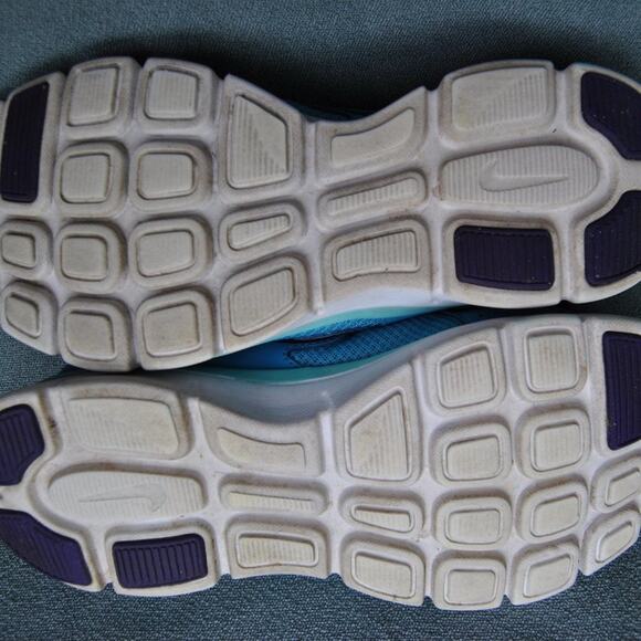 Nike Flex Experience RN 2 Athletic Shoe Blue & Purple Size: 7.5 - Picture 6 of 8